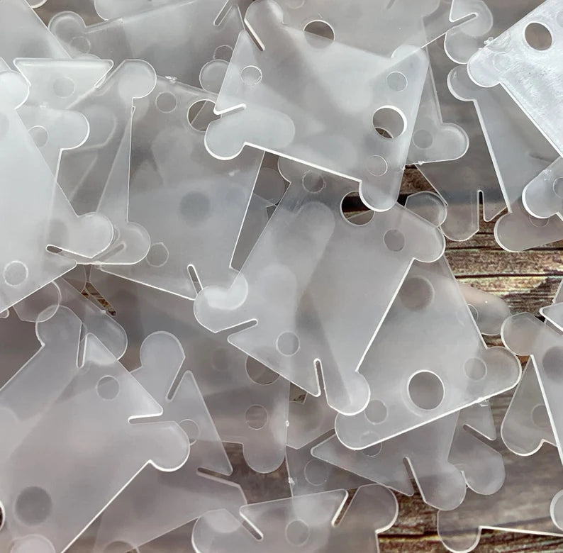 Plastic Embroidery Bobbins - Floss Organizer, Thread Storage & Cross Stitch Organization