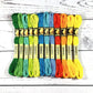 Island Breeze 12 pack Set: Tropical Embroidery Floss