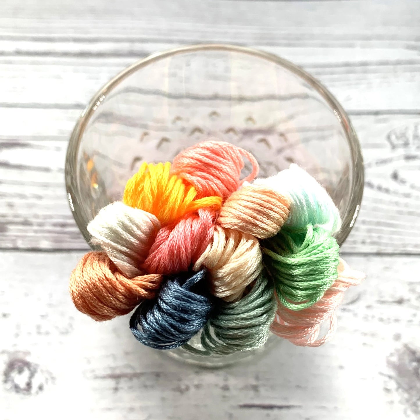 Beach Dawn CXC Floss Bundle – Pastel Coastal Stitching Thread