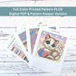 Cute Kitten Cross Stitch Kit – Full Coverage DIY Pet Craft Kit