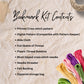 Cat Bookmark Kit – DIY Cross Stitch for Animal Lovers