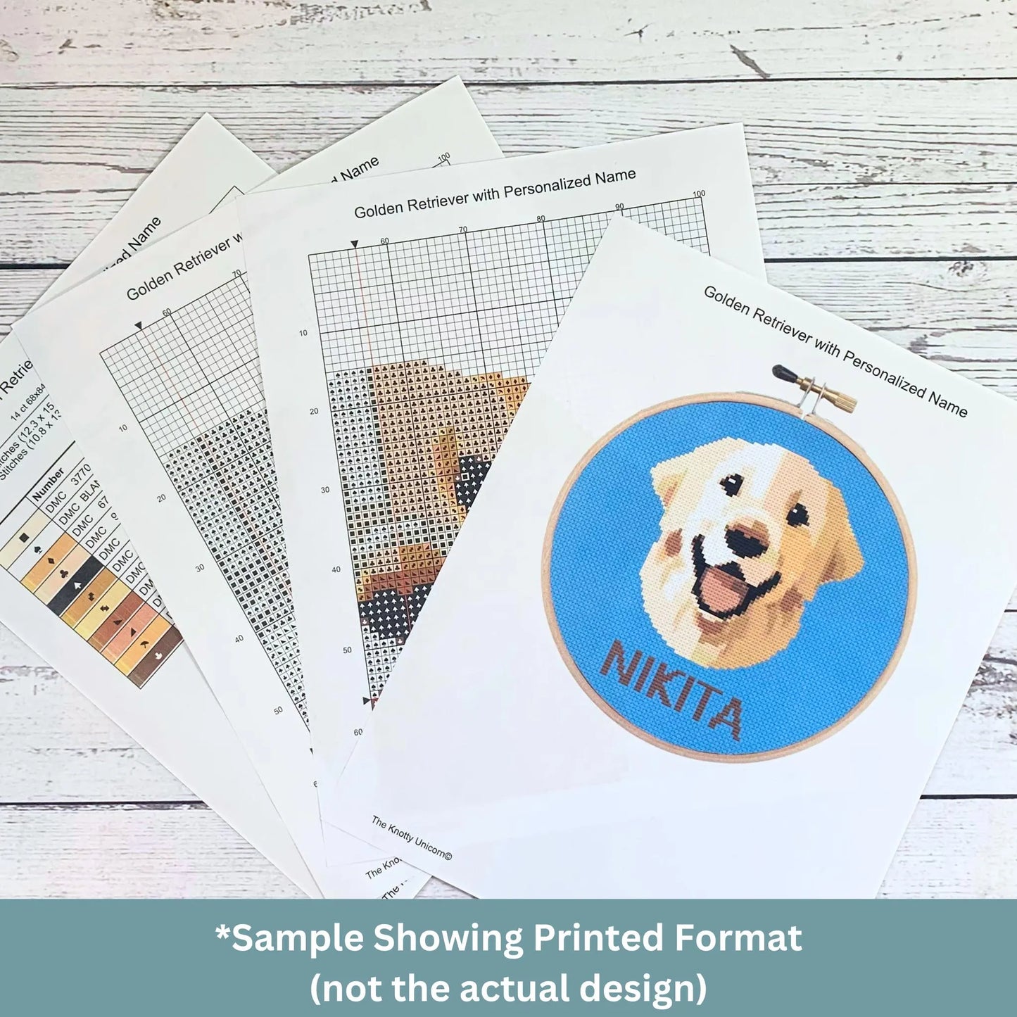 Modèle de Yorkshire Terrier – Portrait de chien (PDF)